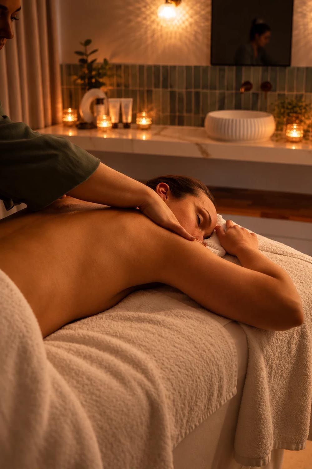 A restorative massage treatment at Escape Bathhouse